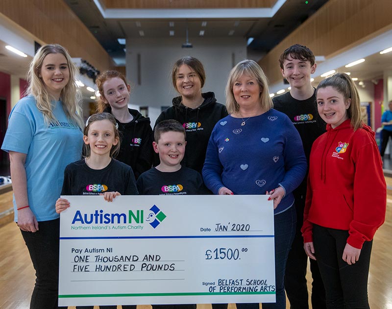 BSPA Raise An Amazing £1500 for Autism NI in 2019 image