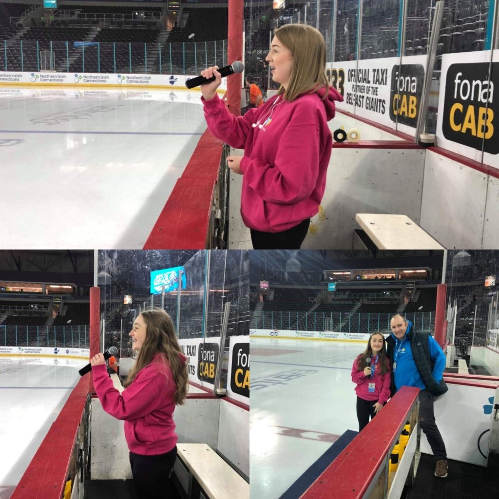 BSPA Performs at Belfast Giants Friendship Four Games image