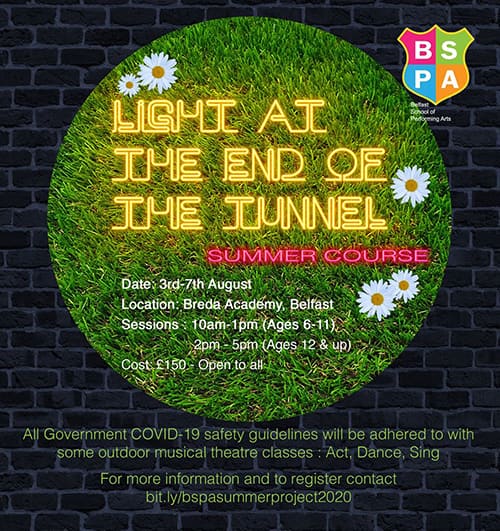 Summer Project 2020 – ‘Light at the End of the Tunnel’ image