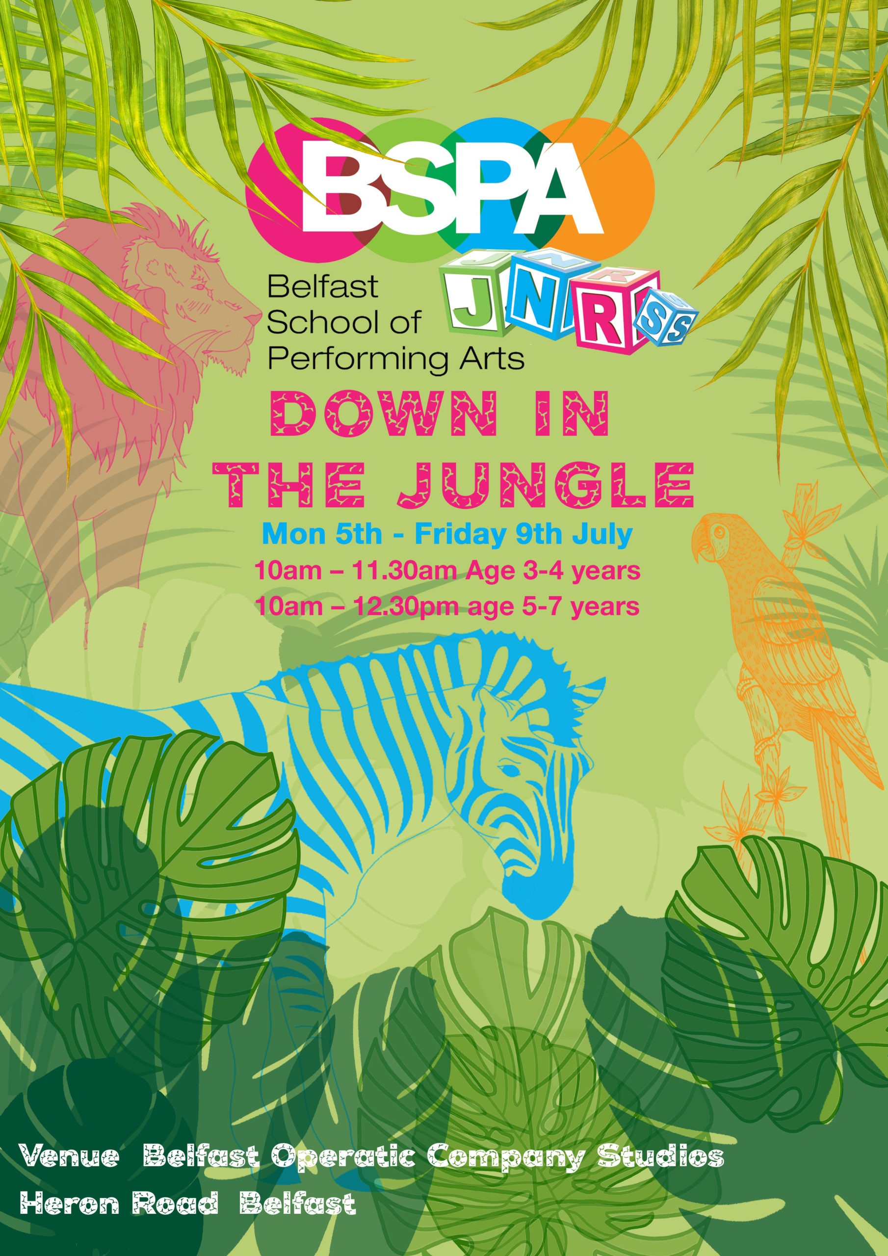BSPA Juniors “Down in the Jungle” project image