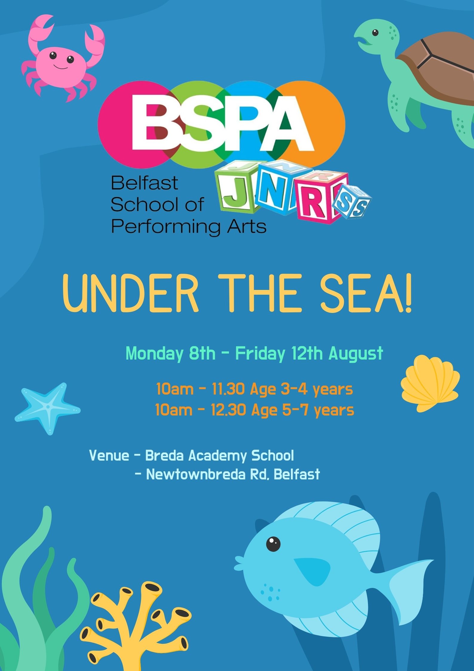 BSPA Juniors Summer Project: UNDER THE SEA image