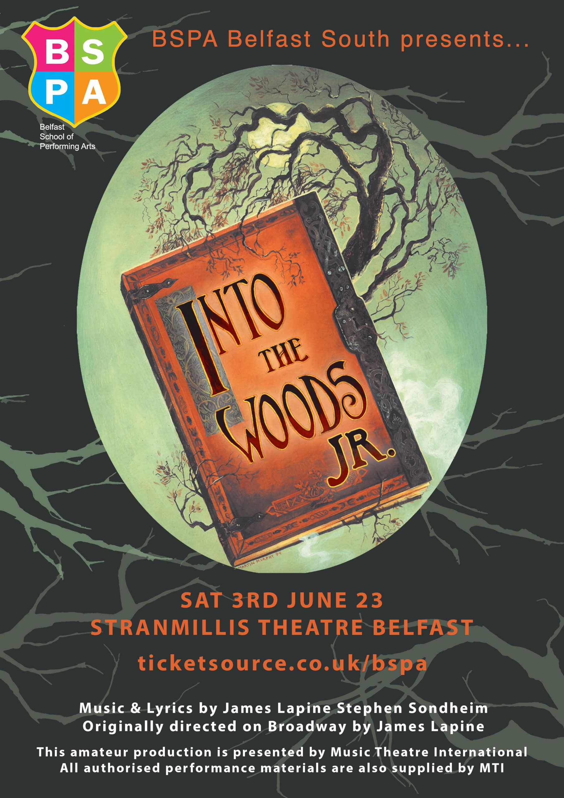 BSPA BELFAST SOUTH presents “INTO THE WOODS JR” image