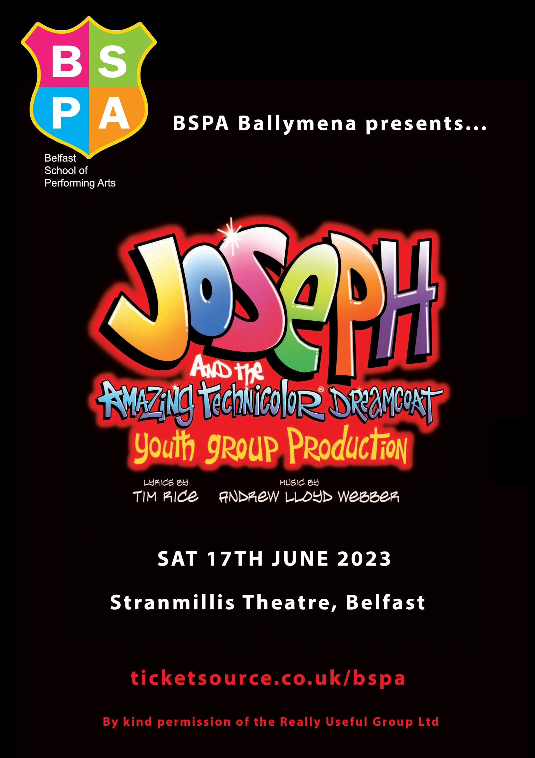 BSPA Ballymena presents: “Joseph and the Amazing technicolor Dreamcoat” image