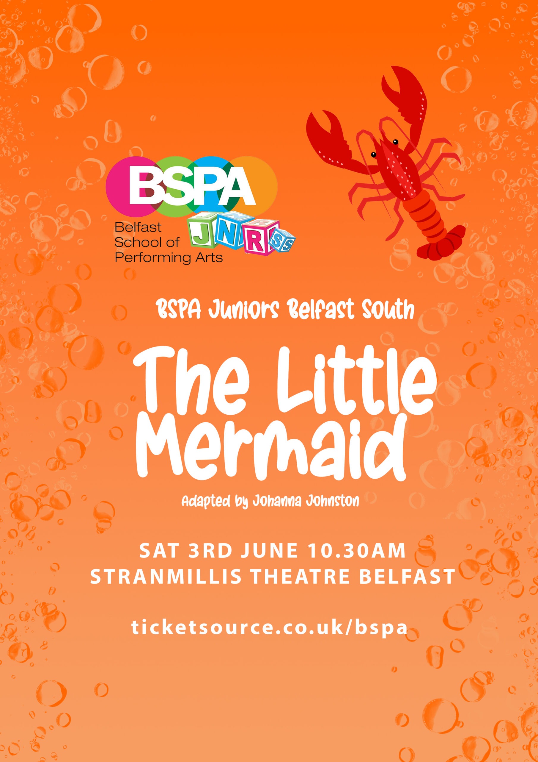 BSPA Juniors Belfast South presents:  “The Little Mermaid” image
