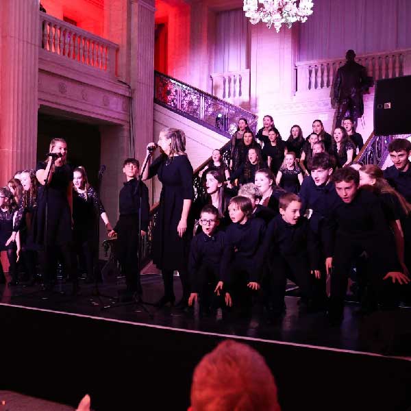 BSPA Voices perform in the Great Hall of Stormont image