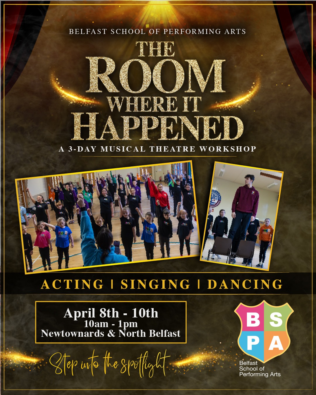 North Belfast and Newtownards Easter workshops image